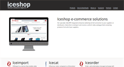 Desktop Screenshot of iceshop.biz